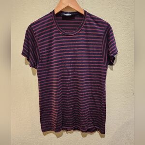 REFORMATION striped boyfriend Tee size L